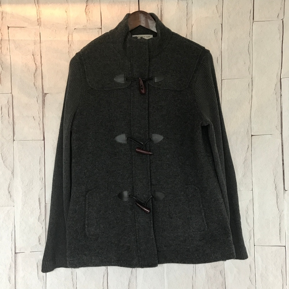 Jones NY Sport | Wool Jkt w/ Sweater Sleeves